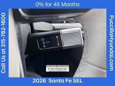 2026 Hyundai SANTA FE SEL AWD