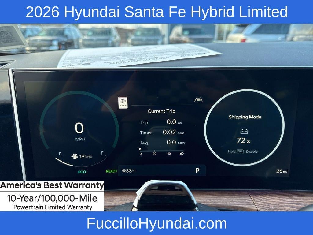 2026 Hyundai SANTA FE HYBRID Limited