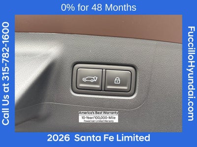 2026 Hyundai SANTA FE Limited AWD