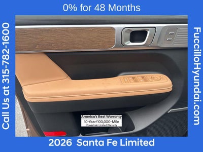 2026 Hyundai SANTA FE Limited AWD