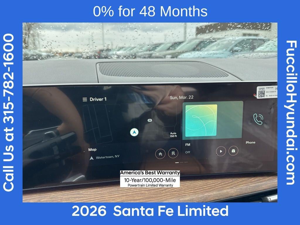 2026 Hyundai SANTA FE Limited AWD