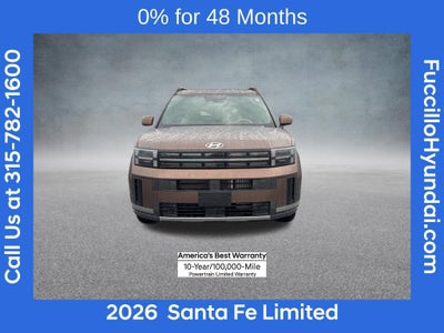 2026 Hyundai SANTA FE Limited AWD