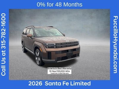 2026 Hyundai SANTA FE Limited AWD