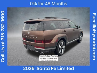 2026 Hyundai SANTA FE Limited AWD
