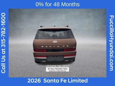 2026 Hyundai SANTA FE Limited AWD