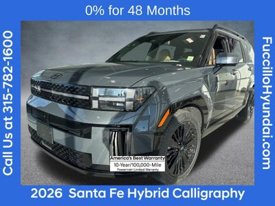 2026 Hyundai SANTA FE HYBRID Calligraphy