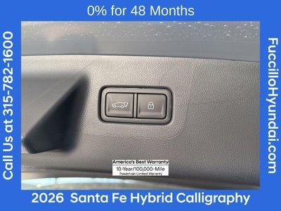 2026 Hyundai SANTA FE HYBRID Calligraphy
