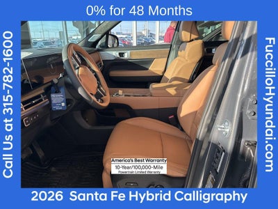 2026 Hyundai SANTA FE HYBRID Calligraphy