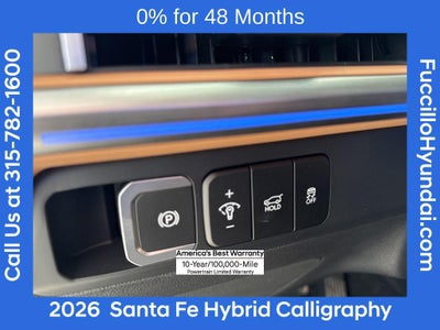 2026 Hyundai SANTA FE HYBRID Calligraphy