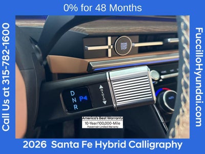 2026 Hyundai SANTA FE HYBRID Calligraphy