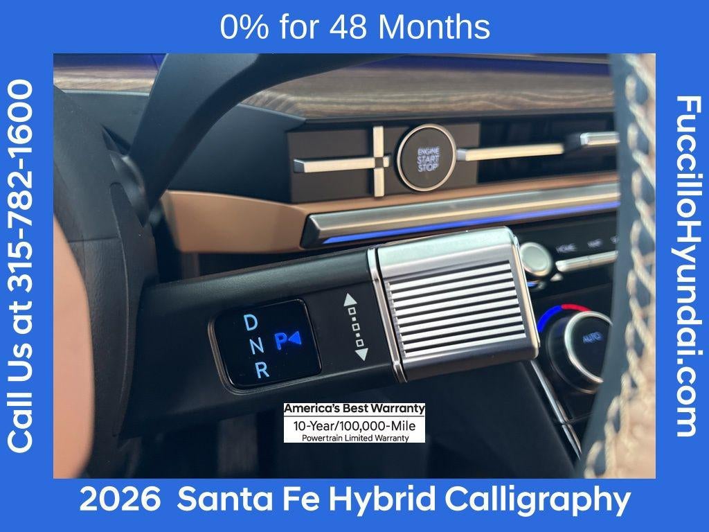 2026 Hyundai SANTA FE HYBRID Calligraphy