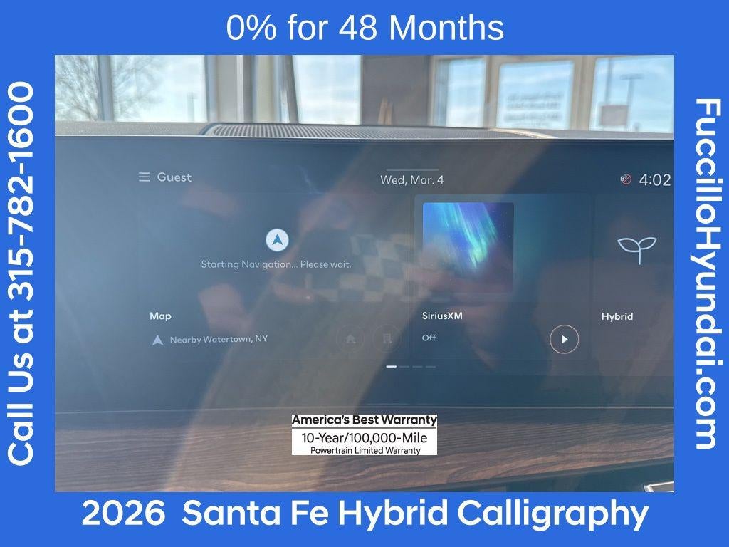 2026 Hyundai SANTA FE HYBRID Calligraphy