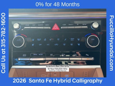 2026 Hyundai SANTA FE HYBRID Calligraphy