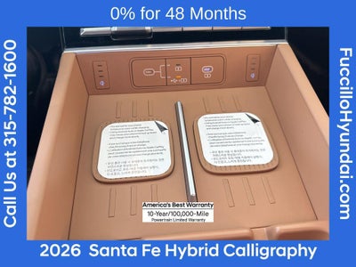 2026 Hyundai SANTA FE HYBRID Calligraphy