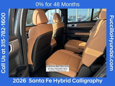 2026 Hyundai SANTA FE HYBRID Calligraphy