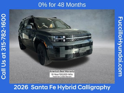 2026 Hyundai SANTA FE HYBRID Calligraphy