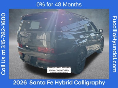2026 Hyundai SANTA FE HYBRID Calligraphy