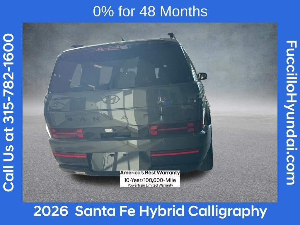 2026 Hyundai SANTA FE HYBRID Calligraphy
