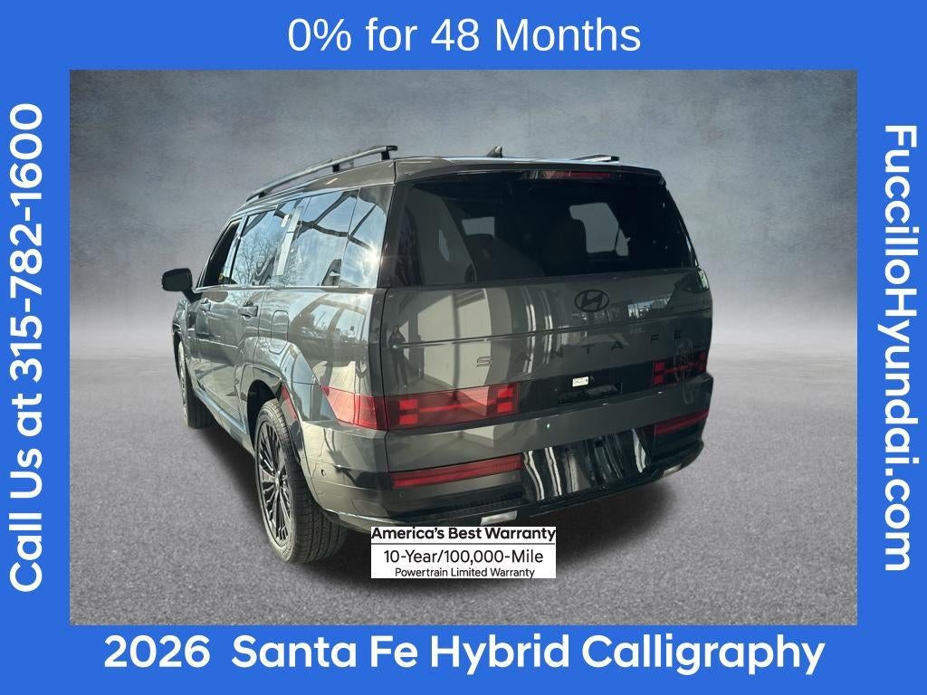 2026 Hyundai SANTA FE HYBRID Calligraphy
