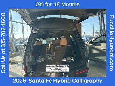 2026 Hyundai SANTA FE HYBRID Calligraphy