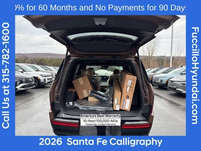 2026 Hyundai SANTA FE Calligraphy AWD