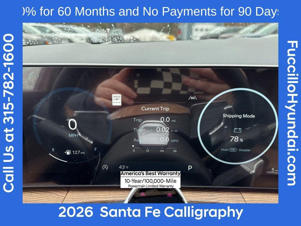 2026 Hyundai SANTA FE Calligraphy AWD