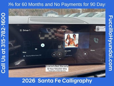 2026 Hyundai SANTA FE Calligraphy AWD