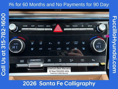 2026 Hyundai SANTA FE Calligraphy AWD