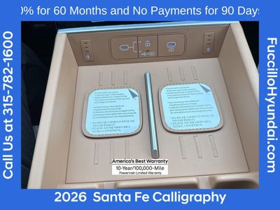 2026 Hyundai SANTA FE Calligraphy AWD