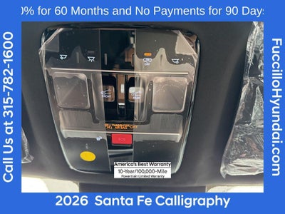 2026 Hyundai SANTA FE Calligraphy AWD