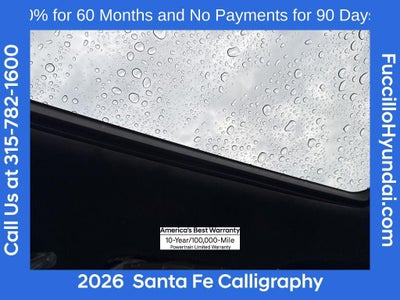 2026 Hyundai SANTA FE Calligraphy AWD