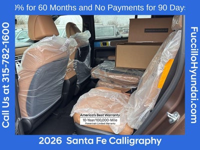 2026 Hyundai SANTA FE Calligraphy AWD