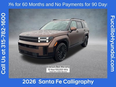 2026 Hyundai SANTA FE Calligraphy AWD
