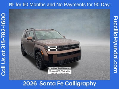 2026 Hyundai SANTA FE Calligraphy AWD