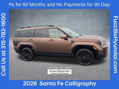 2026 Hyundai SANTA FE Calligraphy AWD
