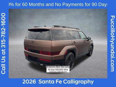 2026 Hyundai SANTA FE Calligraphy AWD