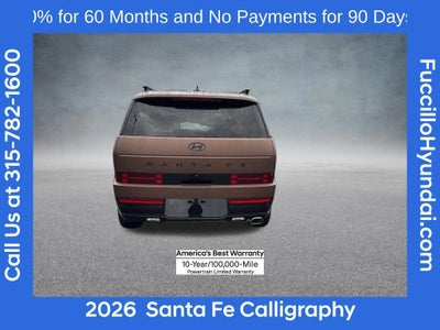 2026 Hyundai SANTA FE Calligraphy AWD