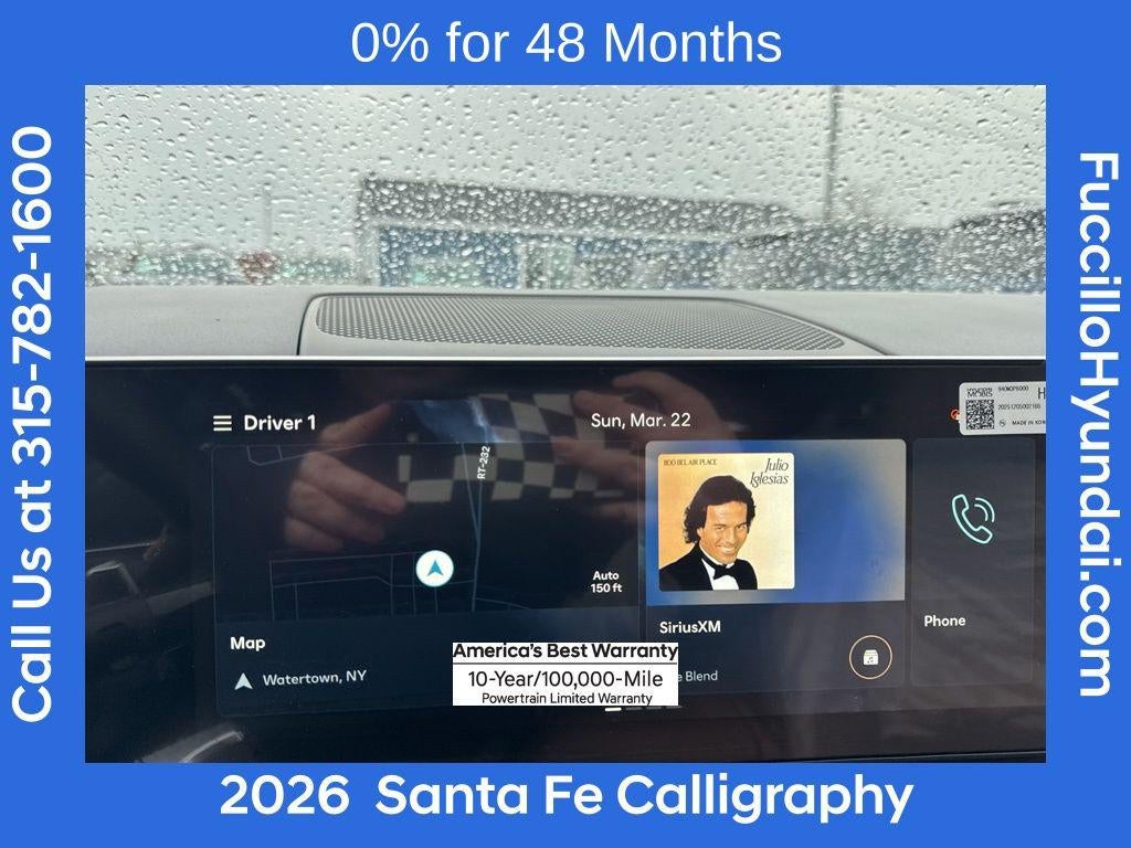 2026 Hyundai SANTA FE Calligraphy AWD