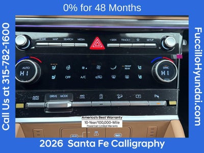 2026 Hyundai SANTA FE Calligraphy AWD
