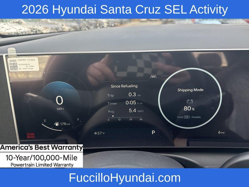2026 Hyundai SANTA CRUZ SEL Activity AWD