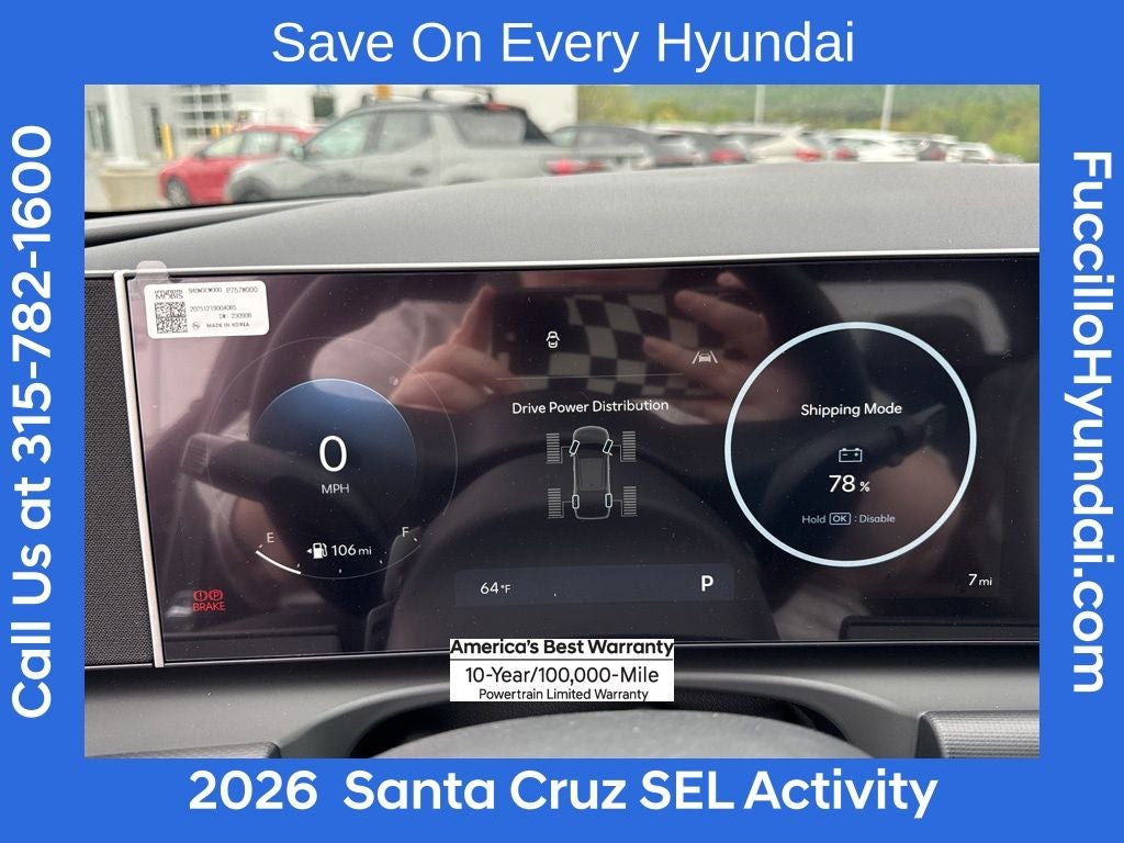 2026 Hyundai SANTA CRUZ SEL Activity AWD