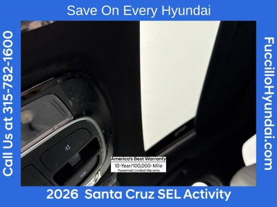 2026 Hyundai SANTA CRUZ SEL Activity AWD