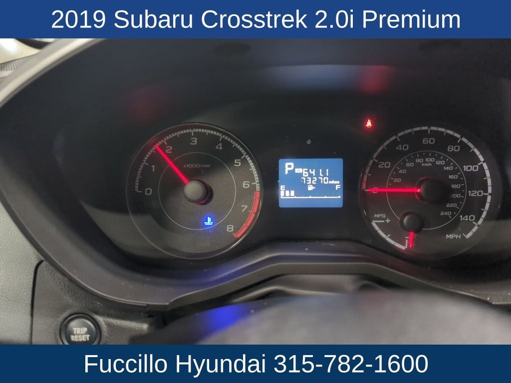 2019 Subaru Crosstrek 2.0i Premium
