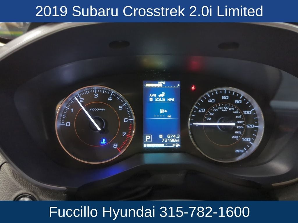 2019 Subaru Crosstrek 2.0i Limited