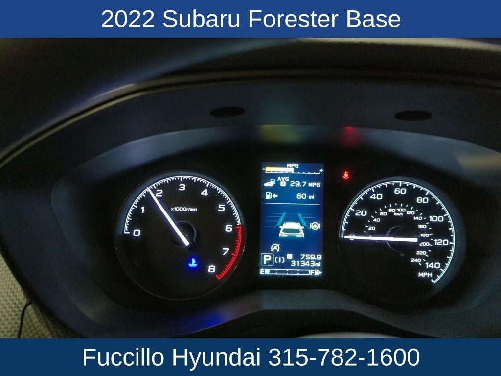 2022 Subaru Forester Base