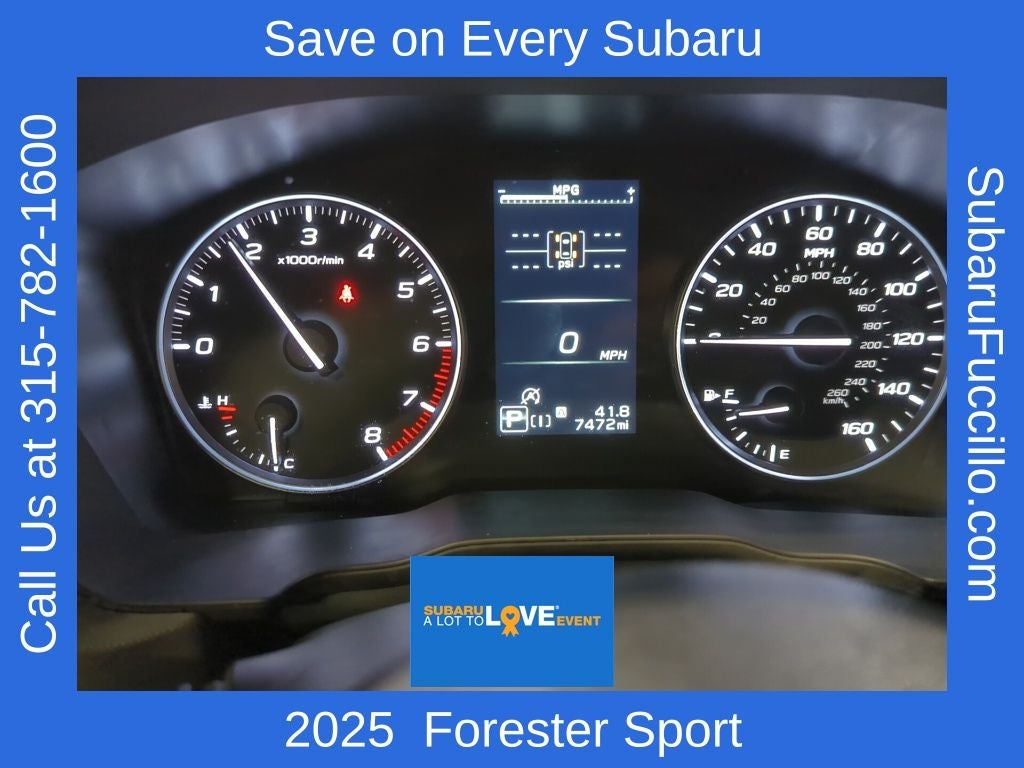 2025 Subaru Forester Sport