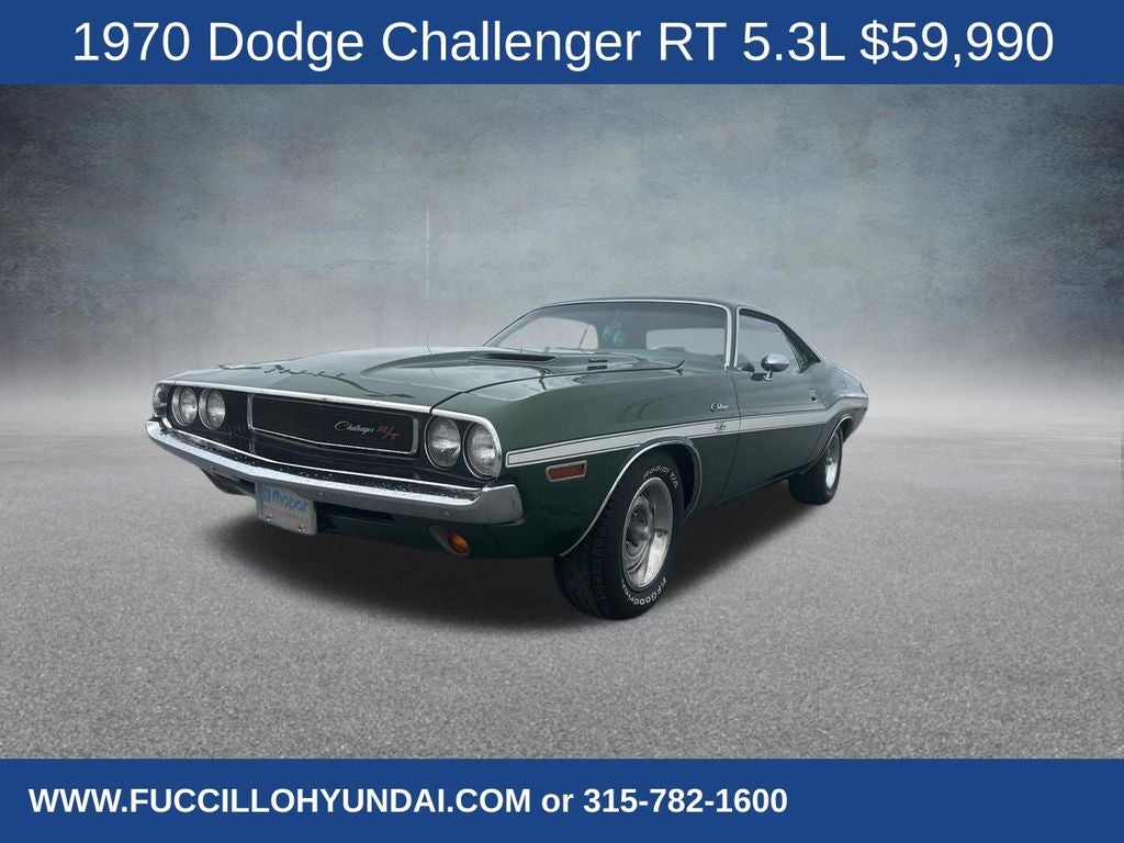 1970 Dodge Challenger RT 5.3L 383 MAGNUM