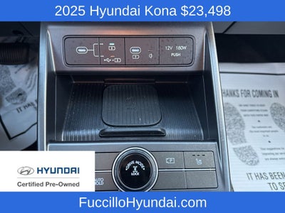 2025 Hyundai KONA SEL Convenience