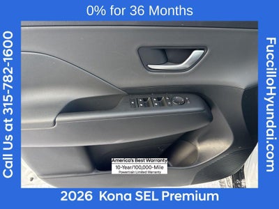 2026 Hyundai KONA SEL Premium AWD