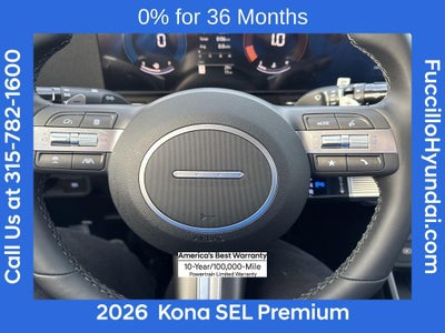 2026 Hyundai KONA SEL Premium AWD